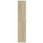 Aparador alto madera de ingeniería roble Sonoma 60x35x180 cm de , Taquillas y armarios de almacenamiento - Ref: Foro24-327666...