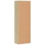 Hoher Schrank aus Sonoma-Eiche-Optik Spanplatte 60x35x180 cm von , Schließfächer und Lagerschränke - Ref: Foro24-3276667, Pre...