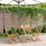 Juego de bistro de 3 piezas polipropileno y madera maciza gris by , Garden sets - Ref: Foro24-3281866, Price: 160,07 €, Disco...