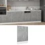 Graue Betonsperrholz-Spülmaschinenverkleidung 45x3x67 cm. von , Küchenschränke - Ref: Foro24-802558, Preis: 21,66 €, Rabatt: %