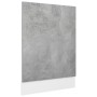 Graue Betonsperrholz-Spülmaschinenverkleidung 45x3x67 cm. von , Küchenschränke - Ref: Foro24-802558, Preis: 21,95 €, Rabatt: %