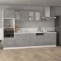 Graue Betonsperrholz-Spülmaschinenverkleidung 45x3x67 cm. von , Küchenschränke - Ref: Foro24-802558, Preis: 21,66 €, Rabatt: %