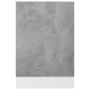 Graue Betonsperrholz-Spülmaschinenverkleidung 45x3x67 cm. von , Küchenschränke - Ref: Foro24-802558, Preis: 21,66 €, Rabatt: %