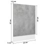 Graue Betonsperrholz-Spülmaschinenverkleidung 45x3x67 cm. von , Küchenschränke - Ref: Foro24-802558, Preis: 21,95 €, Rabatt: %