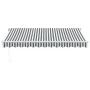 Toldo retráctil manual con LED antracita y blanco 350x250 cm by , Awnings - Ref: Foro24-3215782, Price: 267,65 €, Discount: %
