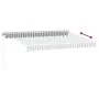 Toldo retráctil manual con LED antracita y blanco 350x250 cm by , Awnings - Ref: Foro24-3215782, Price: 267,65 €, Discount: %