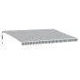 Toldo retráctil automático luz LED antracita blanco 500x300 cm de , Toldos - Ref: Foro24-3215789, Precio: 645,66 €, Descuento: %