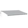 Toldo retráctil automático luz LED antracita blanco 500x300 cm by , Awnings - Ref: Foro24-3215789, Price: 689,95 €, Discount: %
