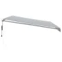 Toldo retráctil automático luz LED antracita blanco 500x300 cm de , Toldos - Ref: Foro24-3215789, Precio: 645,66 €, Descuento: %