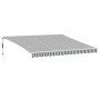 Toldo retráctil automático gris antracita y blanco 400x350 cm von , Markisen - Ref: Foro24-3215794, Preis: 420,83 €, Rabatt: %