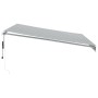 Toldo retráctil automático gris antracita y blanco 400x350 cm von , Markisen - Ref: Foro24-3215794, Preis: 420,83 €, Rabatt: %