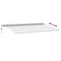 Toldo retráctil automático gris antracita y blanco 600x350 cm by , Awnings - Ref: Foro24-3215806, Price: 744,72 €, Discount: %