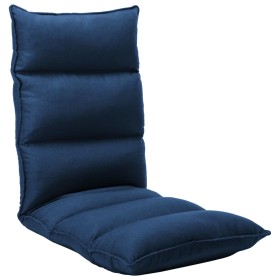 Faltbarer Bodenliegestuhl aus blauem Stoff von , Bodenstühle - Ref: Foro24-325239, Preis: 116,83 €, Rabatt: %