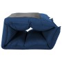 Folding blue fabric floor lounger by , Floor chairs - Ref: Foro24-325239, Price: 116,83 €, Discount: %