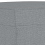 Sillón con taburete tela gris claro 60 cm de , Sofás - Ref: Foro24-3201143, Precio: 190,27 €, Descuento: %