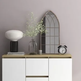 Sand-colored iron mirror for indoor use, 70x30 cm by , Mirrors - Ref: Foro24-3093513, Price: 83,20 €, Discount: %