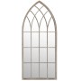 Sand-colored iron mirror for indoor use, 70x30 cm by , Mirrors - Ref: Foro24-3093513, Price: 84,86 €, Discount: %