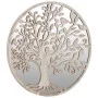 Round iron mirror in sand color for indoor use 40x2.5cm by , Mirrors - Ref: Foro24-3093539, Price: 68,22 €, Discount: %