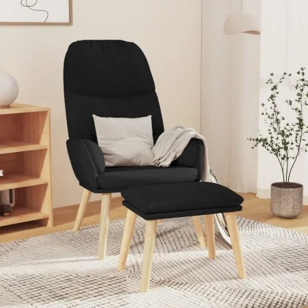 Relax armchair with black fabric footrest by , Armchairs - Ref: Foro24-3097348, Price: 129,69 €, Discount: %