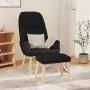 Relax armchair with black fabric footrest by , Armchairs - Ref: Foro24-3097348, Price: 129,69 €, Discount: %