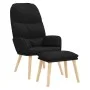 Relax armchair with black fabric footrest by , Armchairs - Ref: Foro24-3097348, Price: 129,69 €, Discount: %