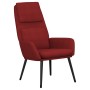 Relax armchair with footrest in burgundy fabric by , Armchairs - Ref: Foro24-3097776, Price: 150,71 €, Discount: %