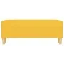 Yellow fabric bench 100x35x41 cm by , Banks - Ref: Foro24-349380, Price: 58,83 €, Discount: %