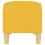 Yellow fabric bench 100x35x41 cm by , Banks - Ref: Foro24-349380, Price: 58,83 €, Discount: %