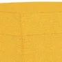 Yellow fabric bench 100x35x41 cm by , Banks - Ref: Foro24-349380, Price: 58,83 €, Discount: %