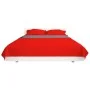 Quilted reversible bedspread 170x210 cm red and grey by , Bedspreads and duvets - Ref: Foro24-131555, Price: 31,36 €, Discoun...