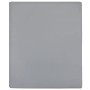 Jersey Spannbettlaken, 2 Stück, 100% Baumwolle, grau, 100x200 cm. von , Bettlaken - Ref: Foro24-136203, Preis: 27,38 €, Rabat...