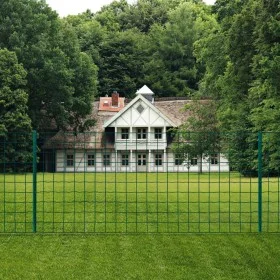 Euro-Zaun aus grünem Stahldraht 20x1,5 m von , Zaunpaneele - Ref: Foro24-142813, Preis: 165,42 €, Rabatt: %