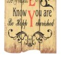 Wall coat rack FAMILY with 6 hooks 120x40 cm by , Hat and coat racks - Ref: Foro24-245856, Price: 58,62 €, Discount: %