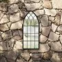 Black iron garden mirror for outdoor use 70x30 cm by , Mirrors - Ref: Foro24-318344, Price: 74,11 €, Discount: %