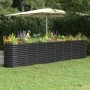 Jardinera arriate acero recubierto polvo antracita 332x40x68 cm de , Maceteros y jardineras - Ref: Foro24-318911, Precio: 116...