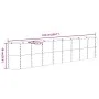 Planter raised bed in anthracite powder-coated steel, 332x40x68 cm by , Pots and planters - Ref: Foro24-318911, Price: 116,08...