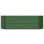 Steel planter with green powder coating, 224x80x68 cm. by , Pots and planters - Ref: Foro24-318953, Price: 93,94 €, Discount: %