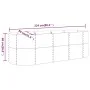 Hochbeet aus Stahl mit grünem Pulverbeschichtung 224x80x68 cm von , Töpfe und Pflanzgefäße - Ref: Foro24-318953, Preis: 94,79...