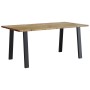 Massivholzesstisch aus Akazie 150x90x75 cm von , Küchen- und Esstische - Ref: Foro24-353298, Preis: 188,34 €, Rabatt: %