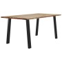 Massivholzesstisch aus Akazie 150x90x75 cm von , Küchen- und Esstische - Ref: Foro24-353298, Preis: 188,34 €, Rabatt: %