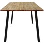Massivholzesstisch aus Akazie 150x90x75 cm von , Küchen- und Esstische - Ref: Foro24-353298, Preis: 188,34 €, Rabatt: %