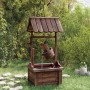 Quelle Wunschbrunnen mit Fichtenholzpumpe 57x50x112 cm. von , Brunnen und Wasserfälle - Ref: Foro24-363337, Preis: 174,51 €, ...