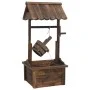 Fuente pozo de deseos con bomba madera de abeto 57x50x112 cm de , Fuentes y cascadas - Ref: Foro24-363337, Precio: 171,41 €, ...