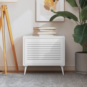 Weißes Kiefernholzlamellenschranktür 39,5x59,4 cm von , Schranktüren - Ref: Foro24-151148, Preis: 29,56 €, Rabatt: %