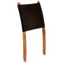 Faltbarer Relaxsessel aus echtem schwarzem Leder von , Klapphocker und Stühle - Ref: Foro24-246364, Preis: 189,14 €, Rabatt: %