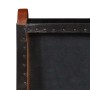 Faltbarer Relaxsessel aus echtem schwarzem Leder von , Klapphocker und Stühle - Ref: Foro24-246364, Preis: 189,14 €, Rabatt: %