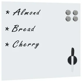 Magnetic glass wall board 60x60 cm by , White boards - Ref: Foro24-285375, Price: 45,51 €, Discount: %