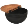 Set of 2 solid reclaimed wood coffee tables by , Coffee table - Ref: Foro24-351753, Price: 144,69 €, Discount: %