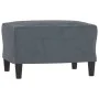 3-piece dark gray velvet sofa set with cushions by , Sofas - Ref: Foro24-3202005, Price: 468,26 €, Discount: %