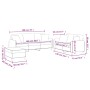 Dreiteiliges Sofaset mit Kissen, helles graues Gewebe. von , Sofas - Ref: Foro24-3202142, Preis: 601,94 €, Rabatt: %